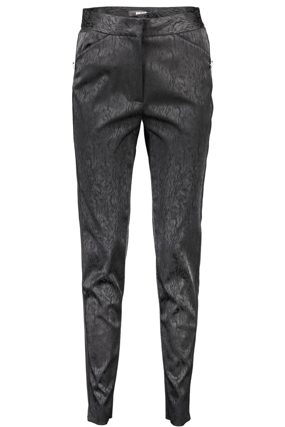 

Черные женские брюки из полиэстера Just Cavalli