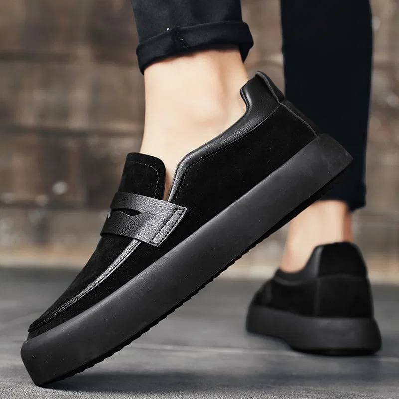 Лоферы на платформе, из натуральной кожи, Black Azttoztto — фото 3