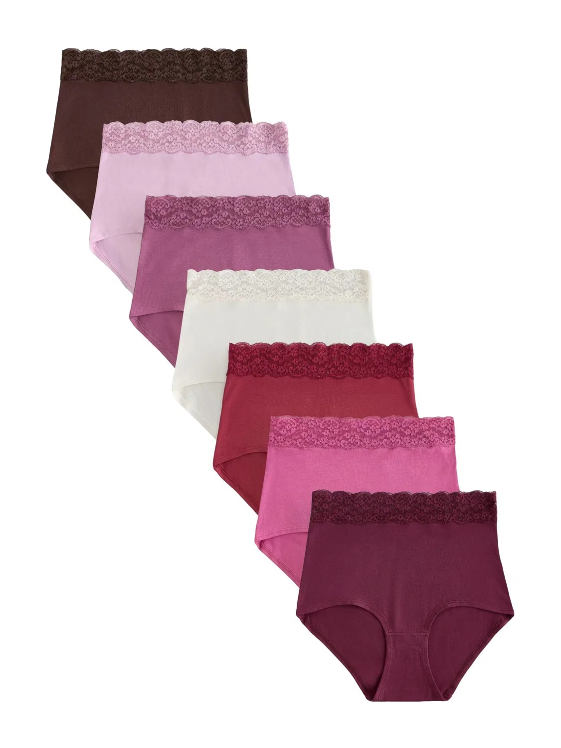 Шортики Next, Dark Brown/Aubergine/Pink/Cranberry/White