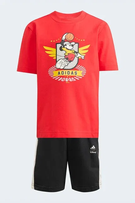Комплект с принтом DISNEY Adidas, красный — фото 2
