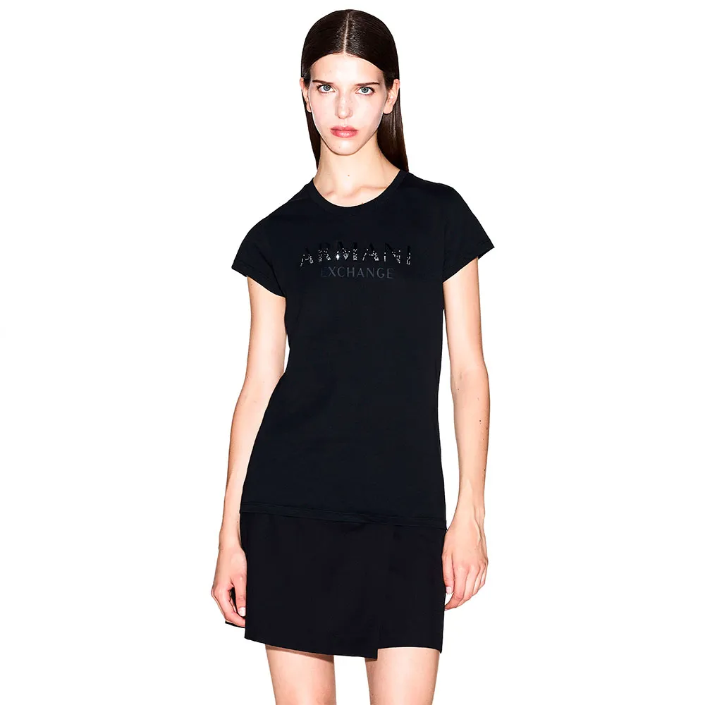 

Футболка с коротким рукавом Armani Exchange XW001351_AF17172, черный