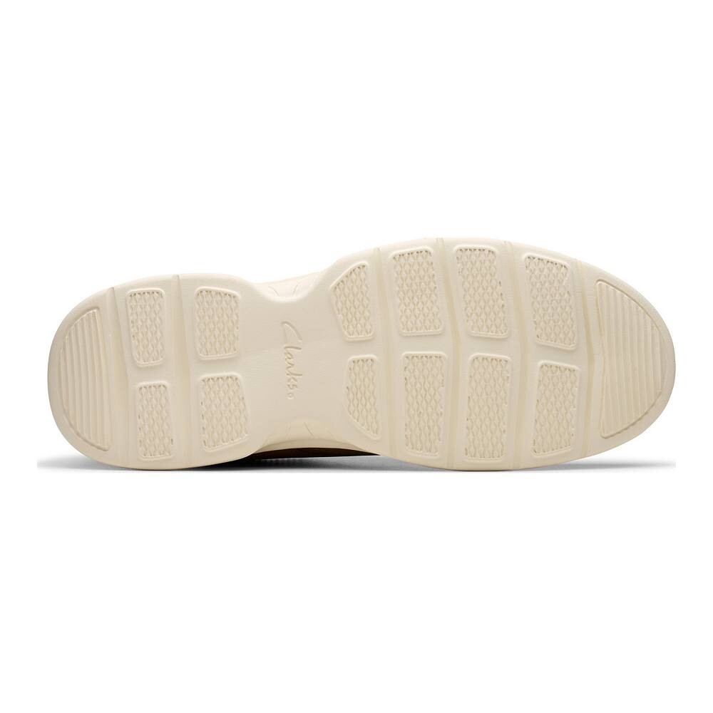 Мужские кожаные туфли Clarks Bradley без принта, цвет Light Brown — фото 4