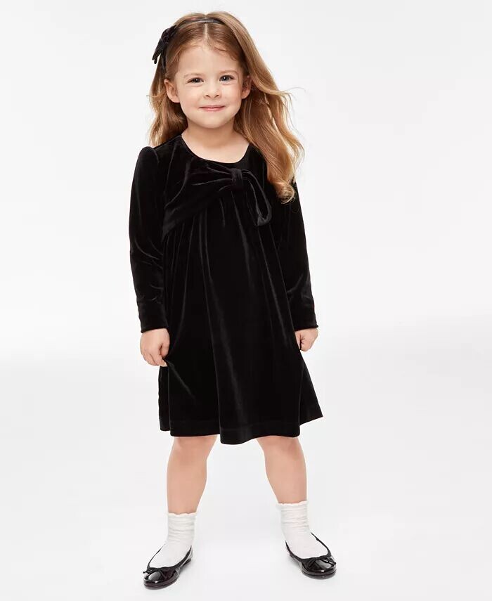 

Бархатное платье Mommy & Me для девочек I.N.C. International Concepts, красный