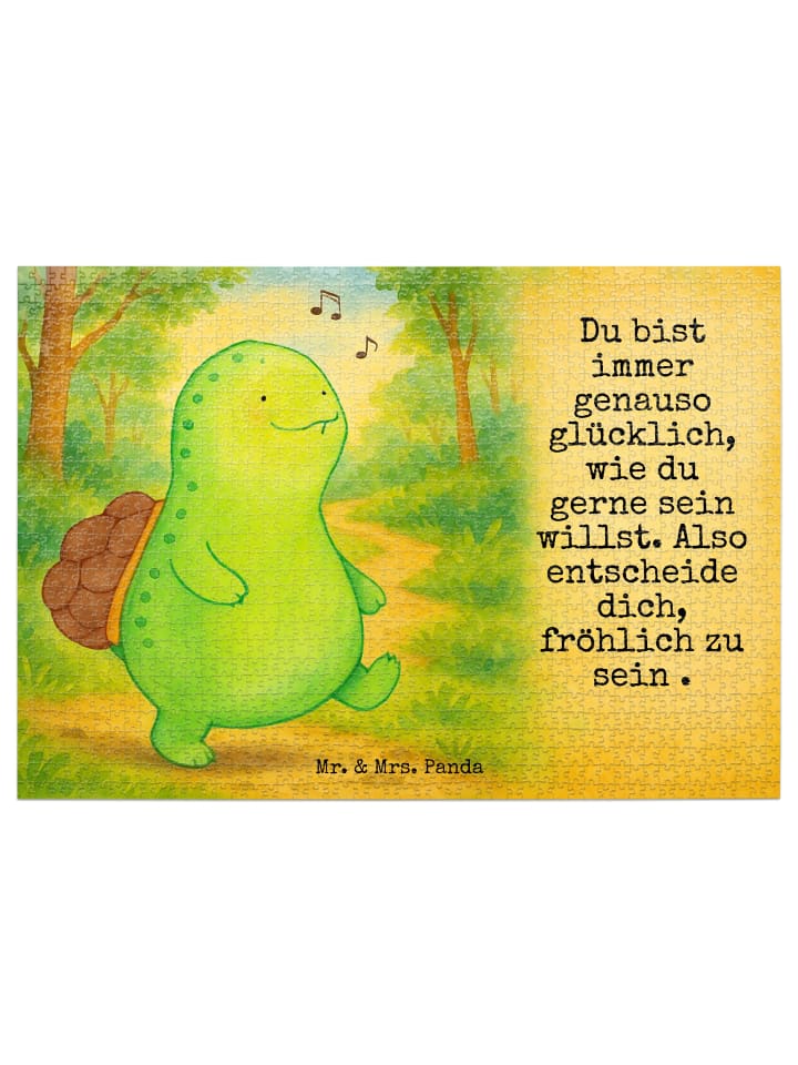 

Mr. & Mrs. Panda Дизайн свистка в виде черепахи-пазла с надписью белого цвета