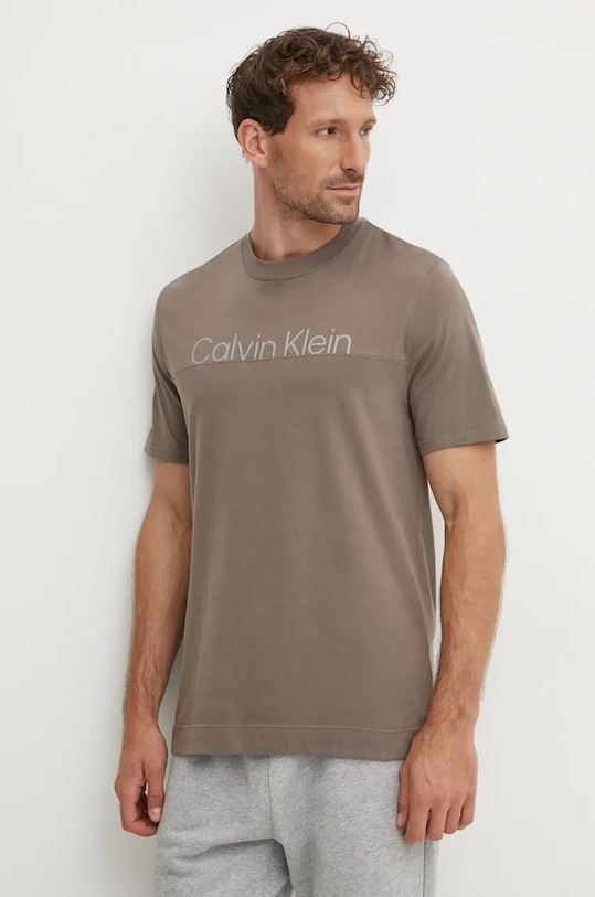 

Футболка Calvin Klein Performance, коричневый