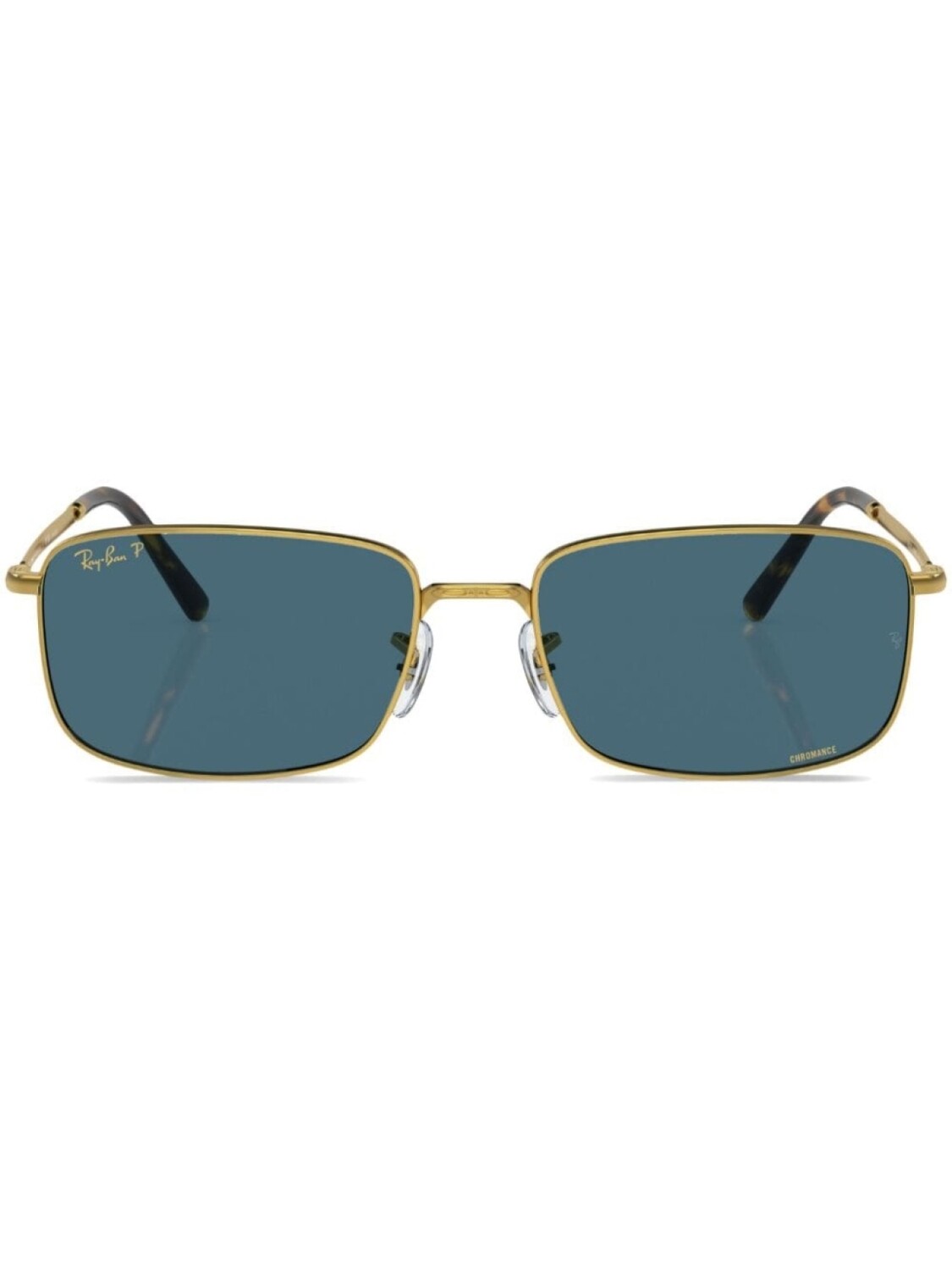 

Солнцезащитные очки в квадратной оправе Ray-Ban, золотистый