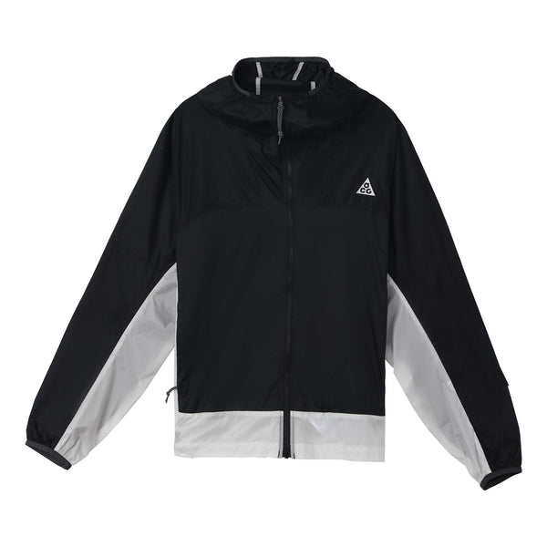 

Куртка Nike ACG Cinder Cone Colorblock Splicing Zipper Hooded Jacket Black, черный