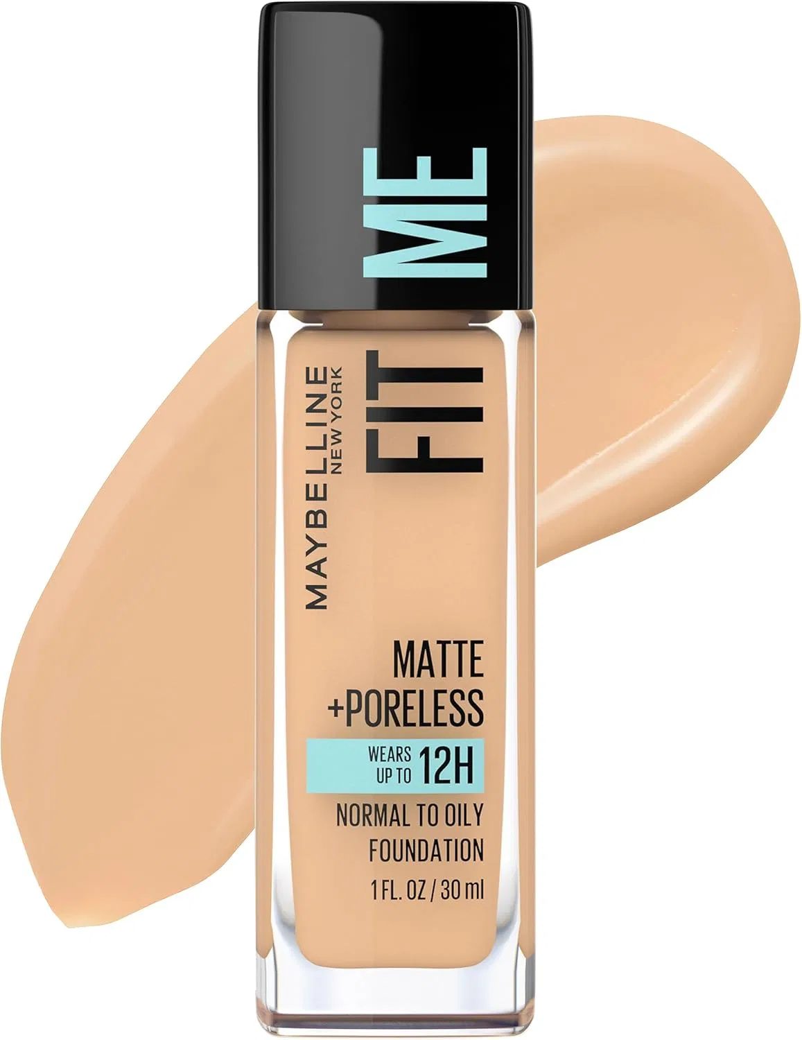 Тональная основа Fit Me Matte + Poreless Maybelline New York бежевый 30 мл