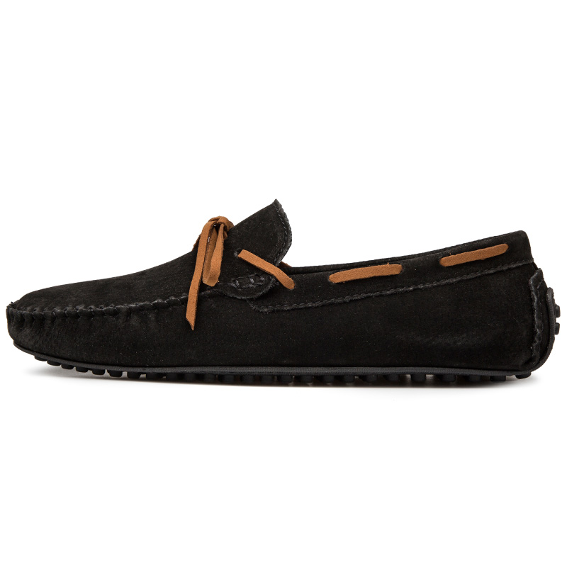 

Green feet Мокасины мужские черные, цвет Black