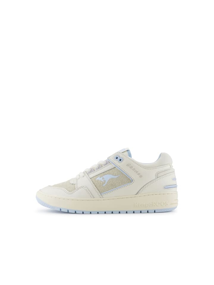 Кроссовки на шнуровке KangaROOS Originals Sneaker HOT SHOT LO x GRAMP, цвет Creme/Winterweiß