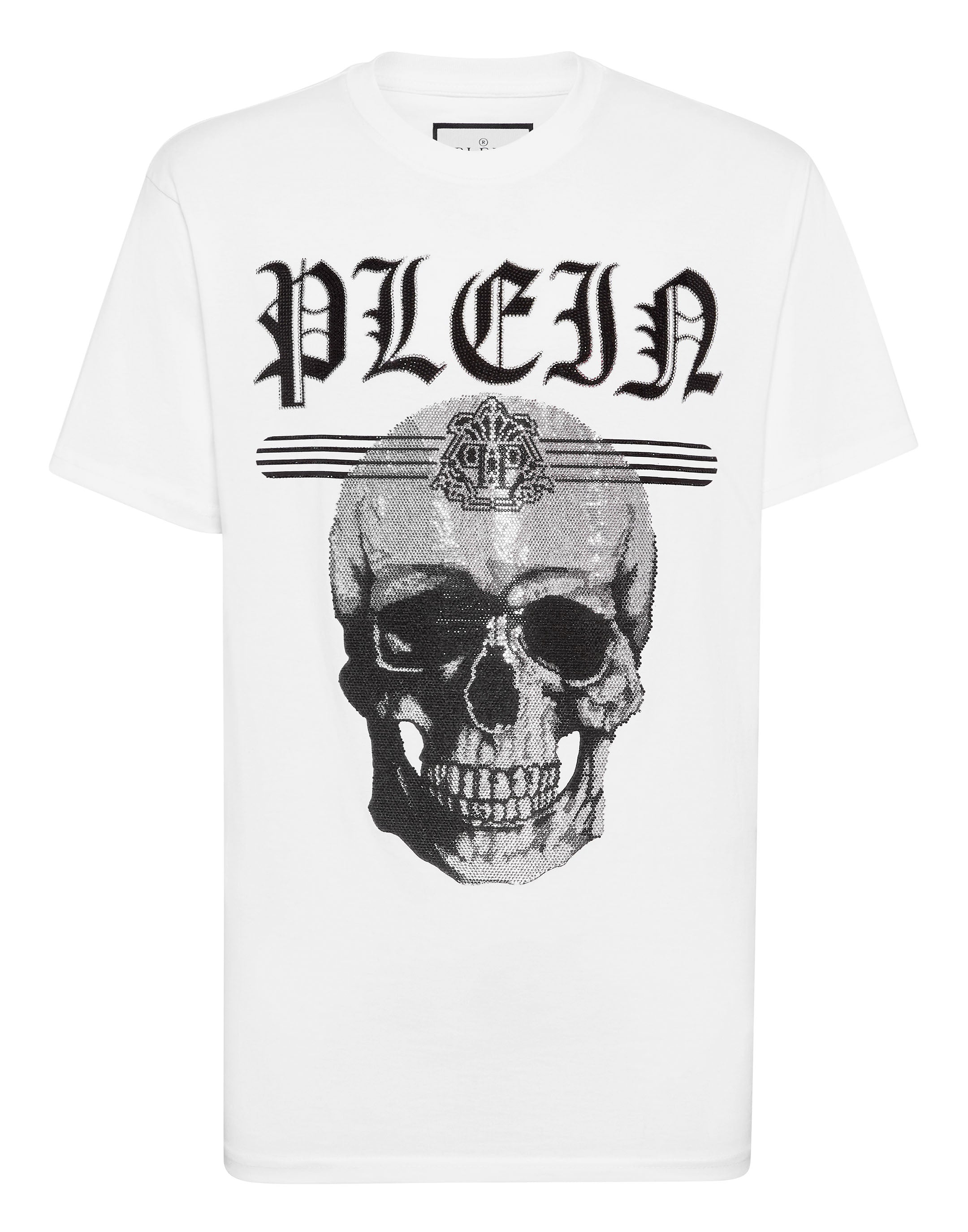 

Футболка с круглым вырезом SS Tattoo PHILIPP PLEIN, белый