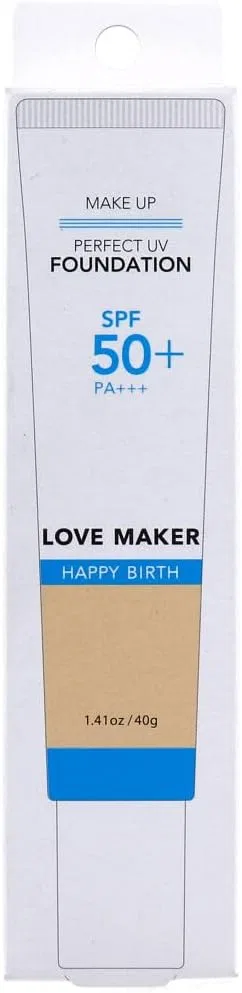 Тональное средство BB-крем Love Maker Perfect UV Foundation 40 г, набор 7 шт