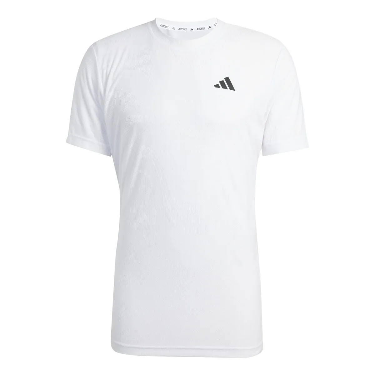 Мужская теннисная рубашка Adidas FLFT PRO, белый — фото 4
