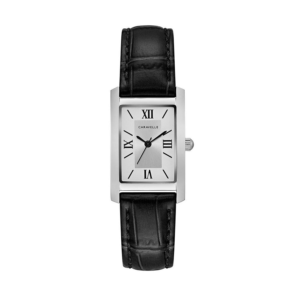 

Классические женские кожаные часы Caravelle от Bulova — 43L202 Caravelle by Bulova, черный