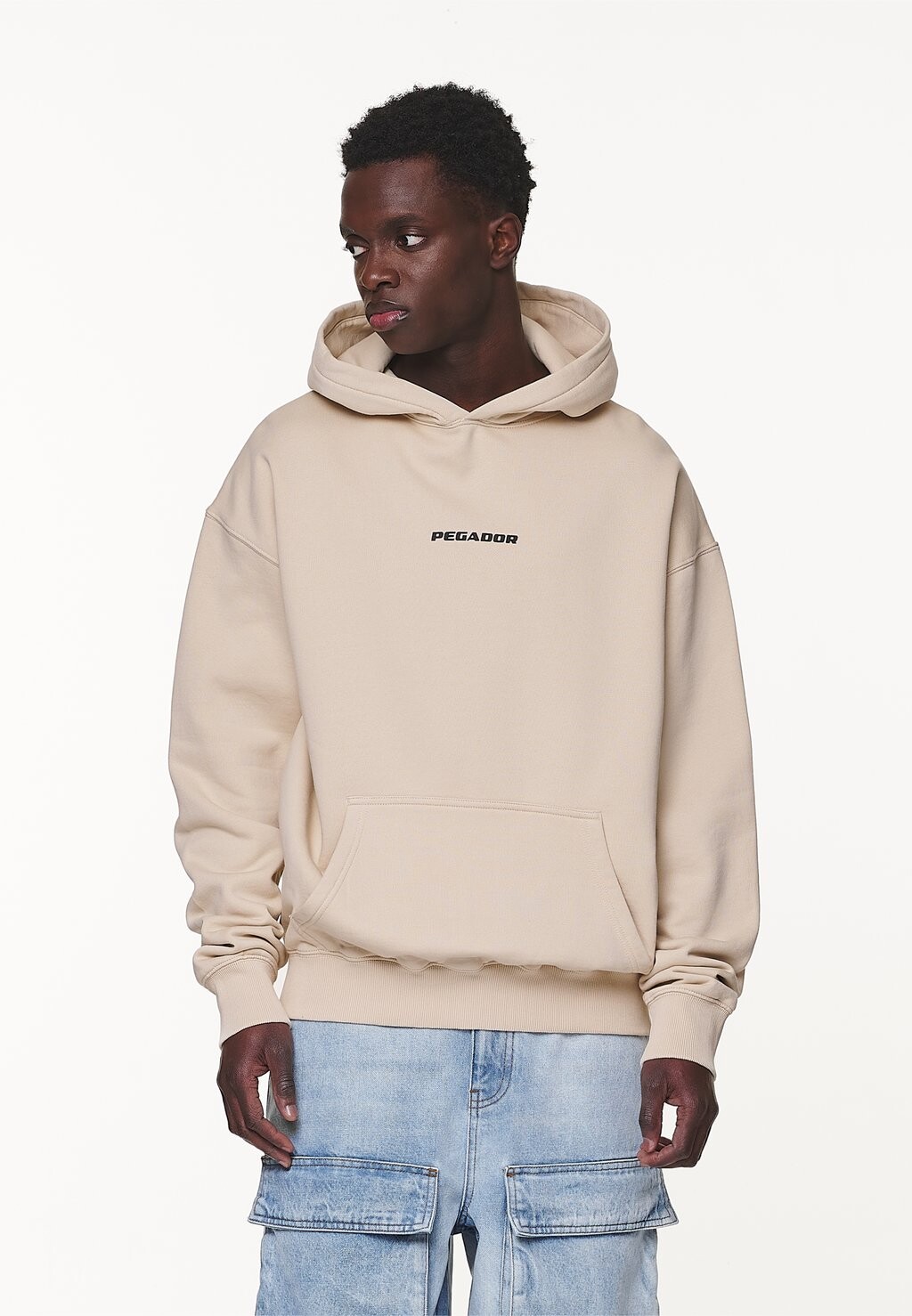

Толстовка COLNE LOGO HOODIE Pegador, цвет washed desert sand