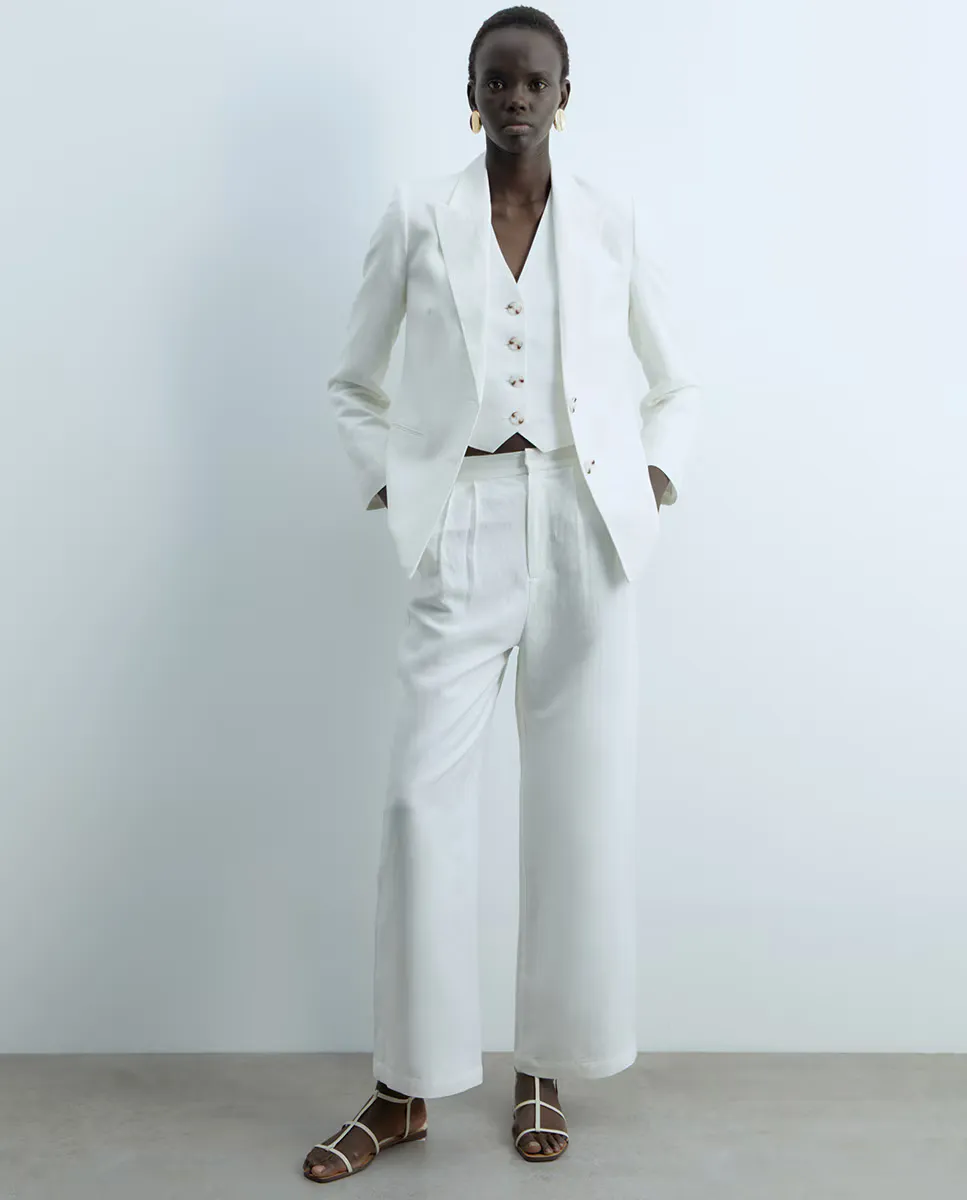 

Льняная куртка Sfera, белый