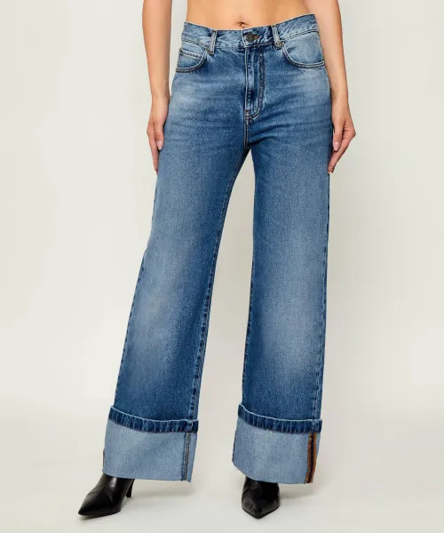 

Джинсы Ванда Relaxed fit Pinko, синий