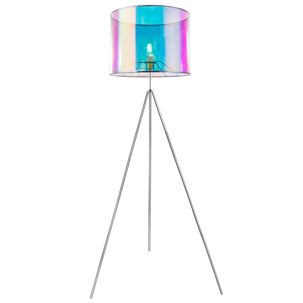 

Торшер RGB LED на треноге, абажур многоцветный, высота 155 см Globo Lighting, мультиколор