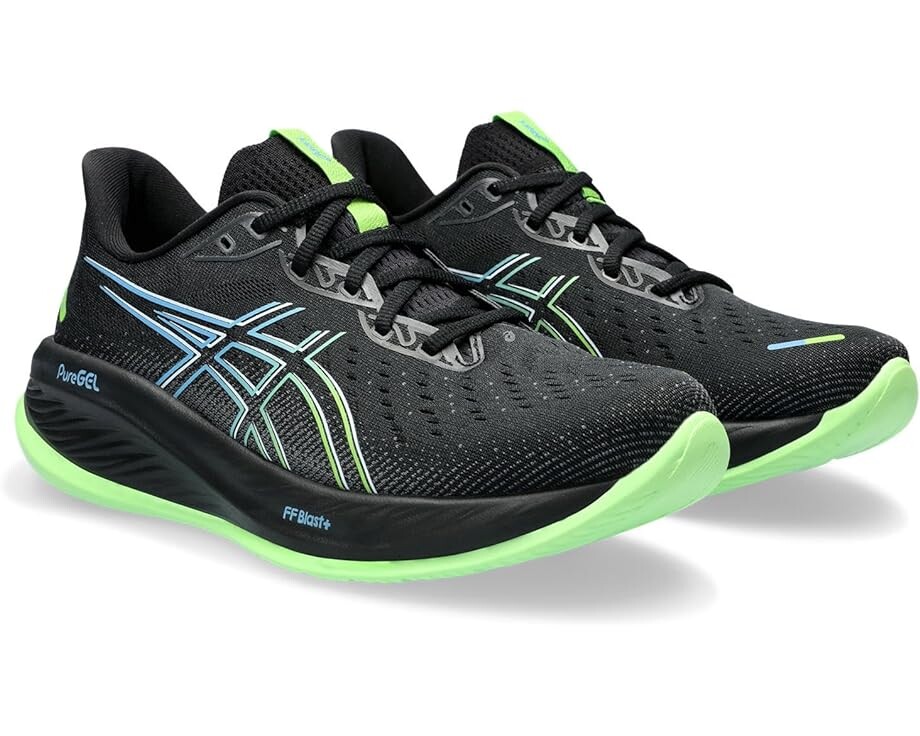 

Кроссовки ASICS GEL-Cumulus 26, цвет Black/Electric Lime