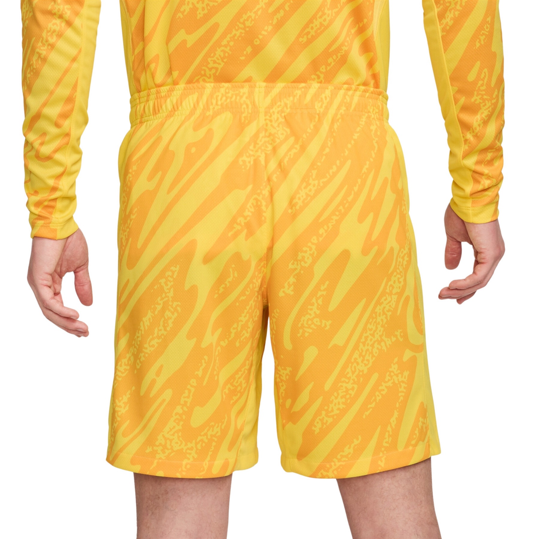 Футболка Dri Fit Soccer Bottom Men's Nike, желтый/золотой/черный — фото 2