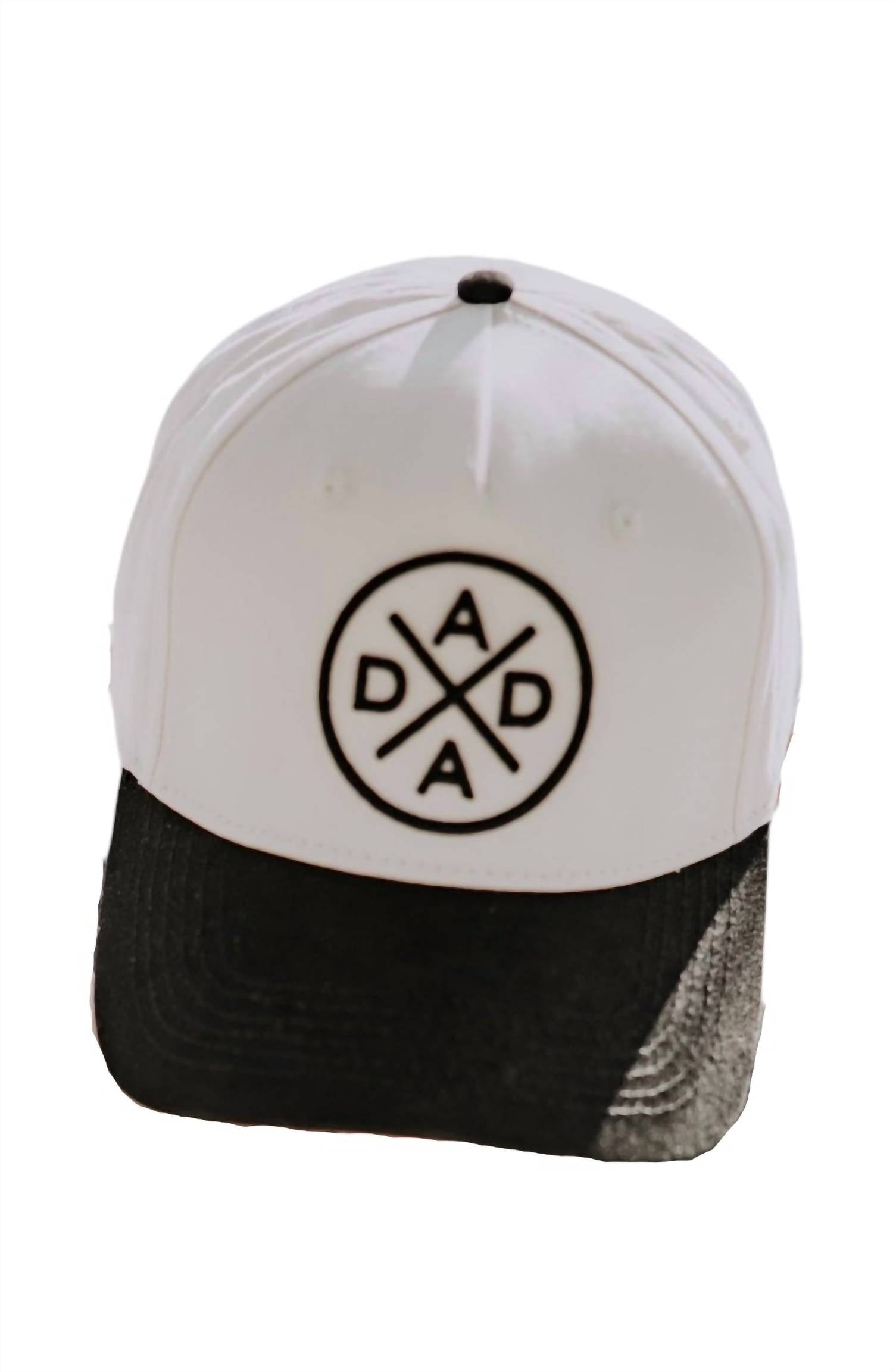 

Мужская бейсболка Dada черного/белого цвета Mama X Brand