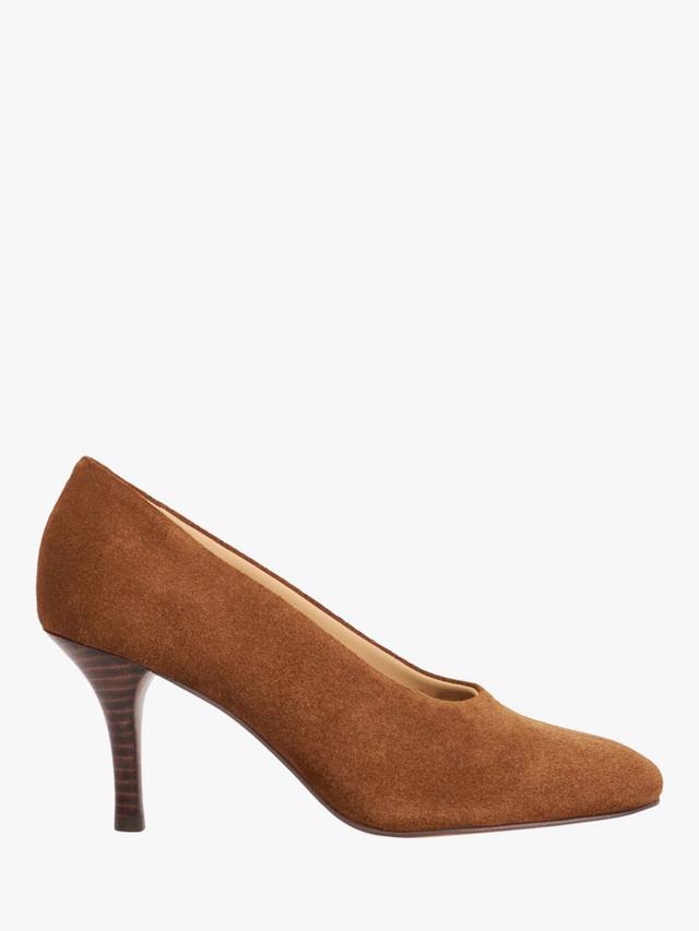 Обильные замшевые туфли для корта Dune London, Chestnut