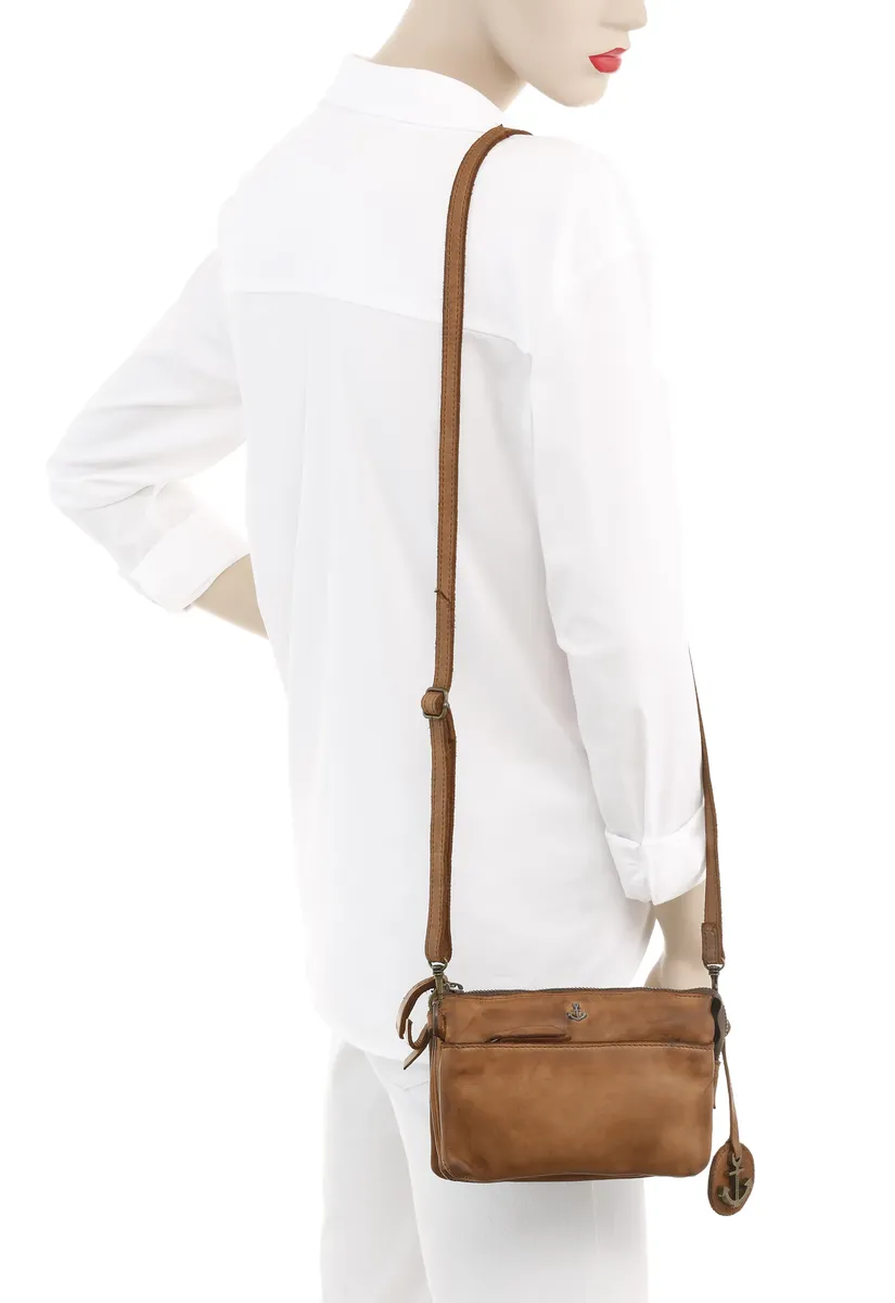 

Мини-сумка HARBOR 2nd "Perla", с подвеской-ярлыком Harbour 2Nd, цвет Charming Cognac