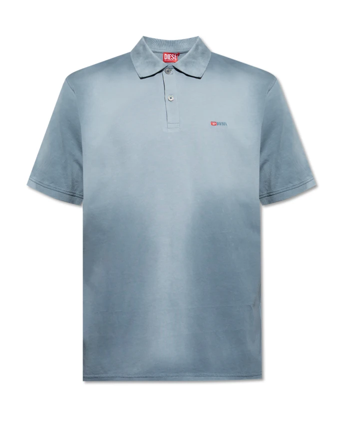 

Поло с логотипом t-rejust-r3 Diesel, синий