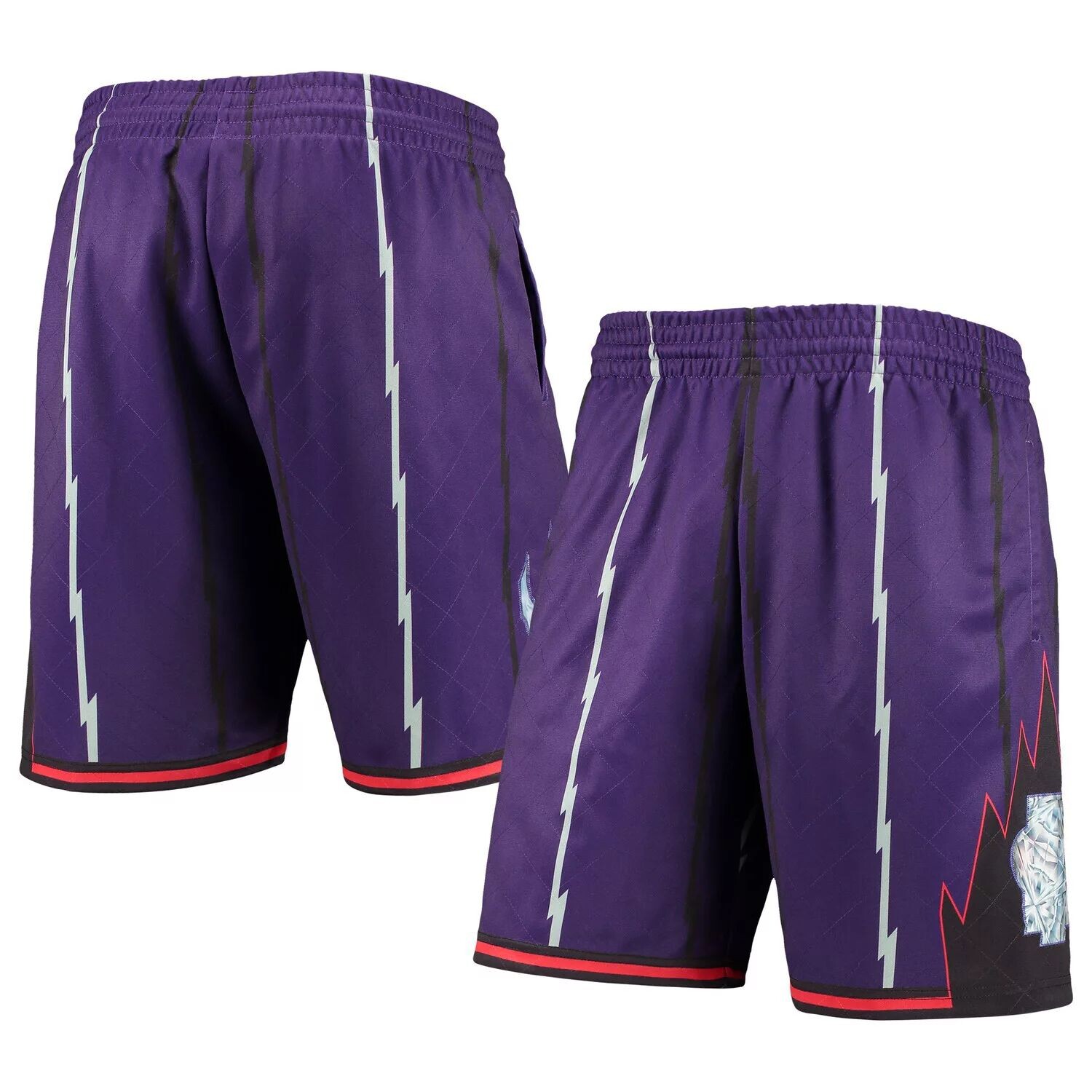 

Мужские шорты Mitchell & Ness Purple Toronto Raptors 1998 Hardwood Classics 75th Anniversary Swingman