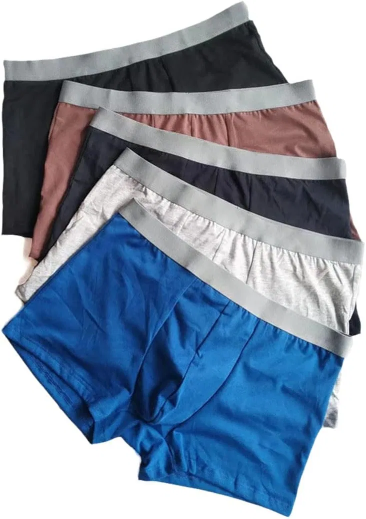 Боксеры 5 штук, хлопок, Boxer Briefs, A