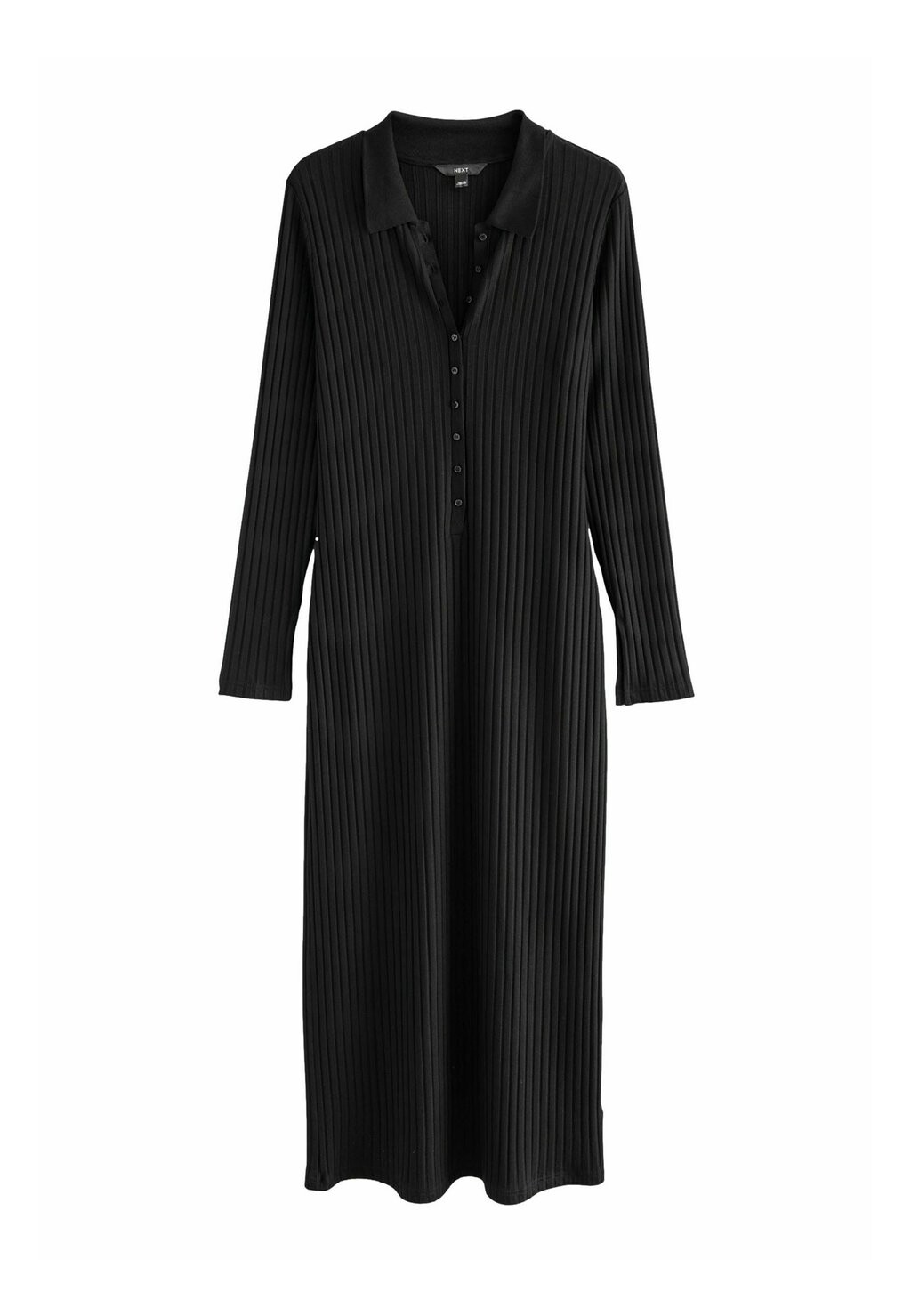 

Платье макси COLLAR DETAIL TALL REGULAR FIT Next, черный