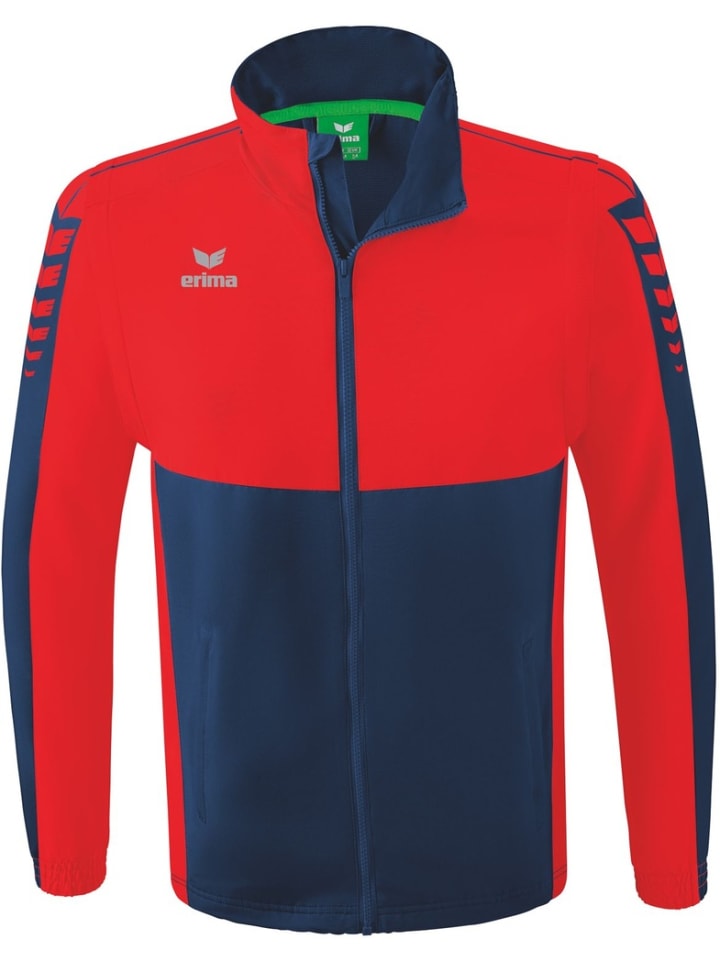 

Спортивная куртка Six Wings Jacke Mit Abnehmbaren Ärmeln erima, синий