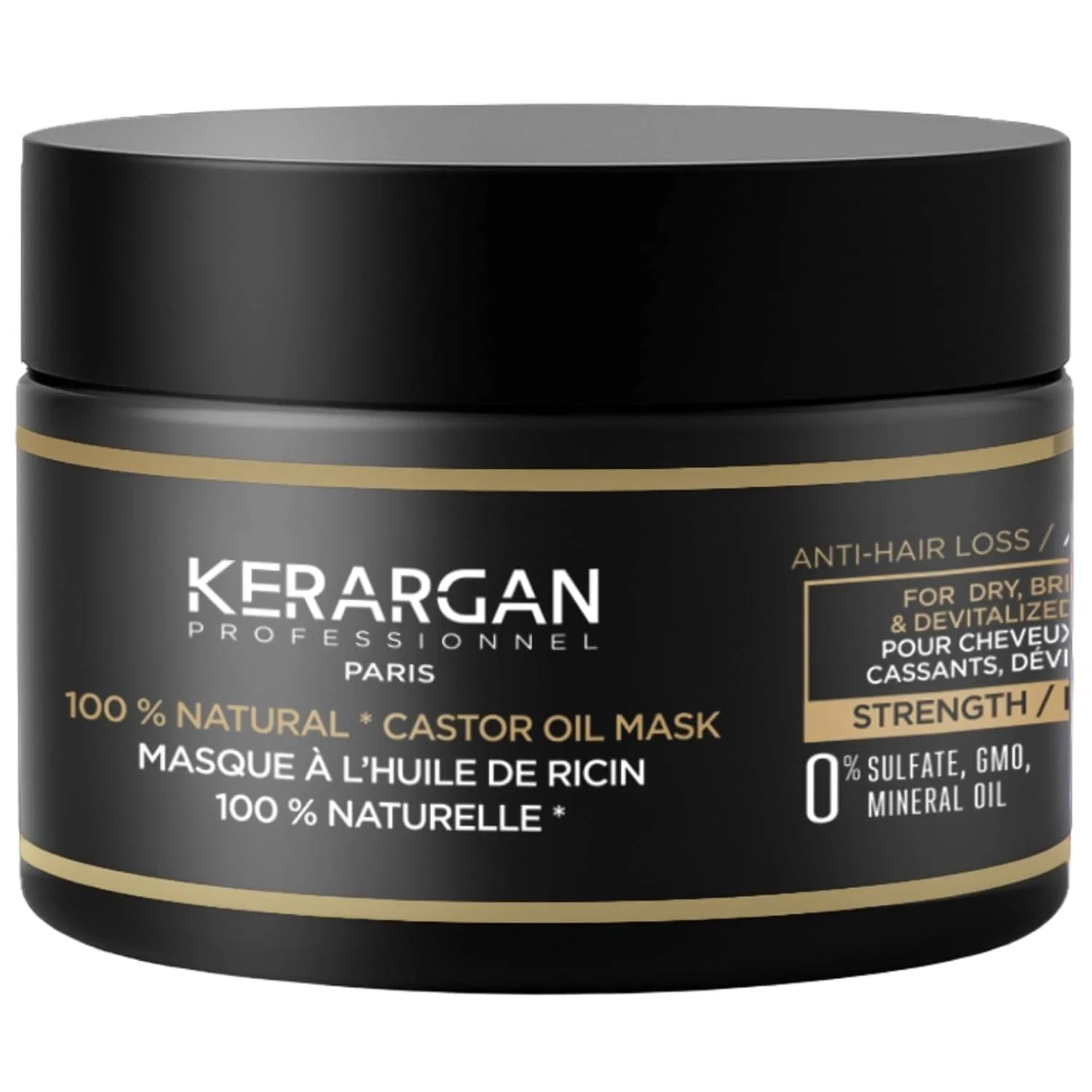 Маска для волос против выпадения с касторовым маслом от Kerargan Kerargan