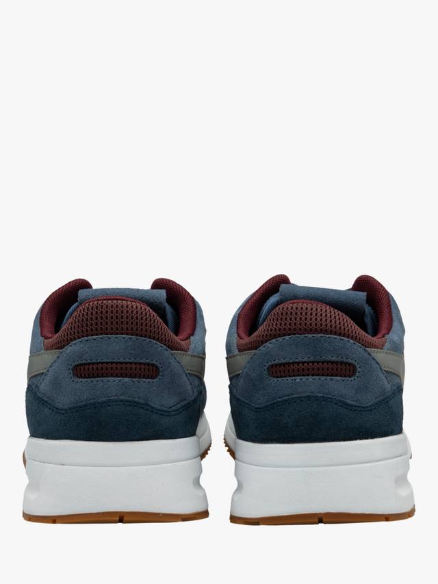 Дельта замшевые кроссовки со шнуровкой Gola, Moonlight/Navy/Cement — фото 4