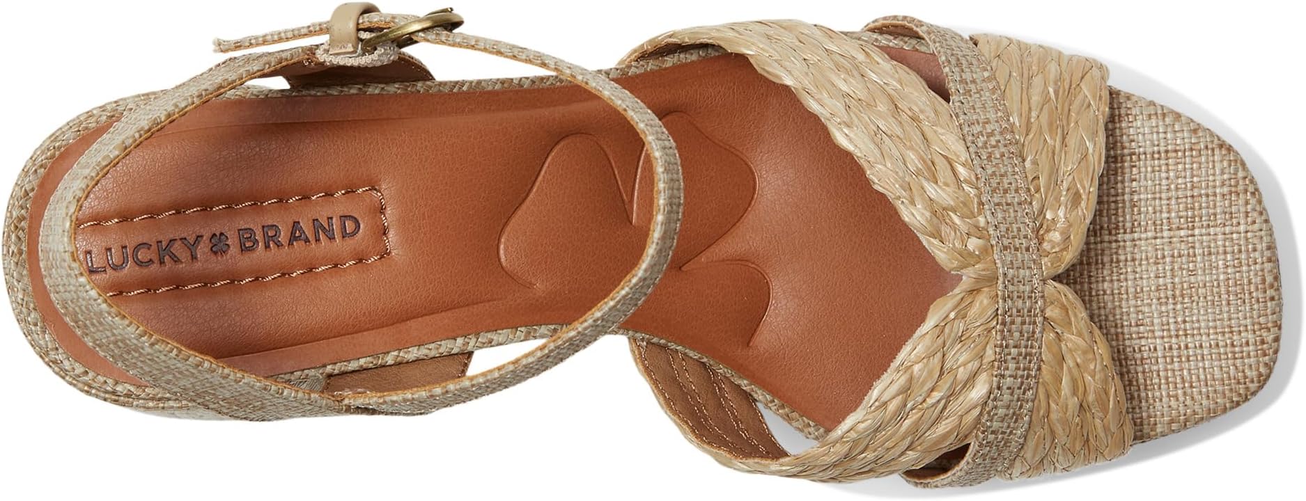 Сандалии Lucky Brand Marrika Platform High Heel Sandals, цвет Tuscany/Tuscany — фото 2