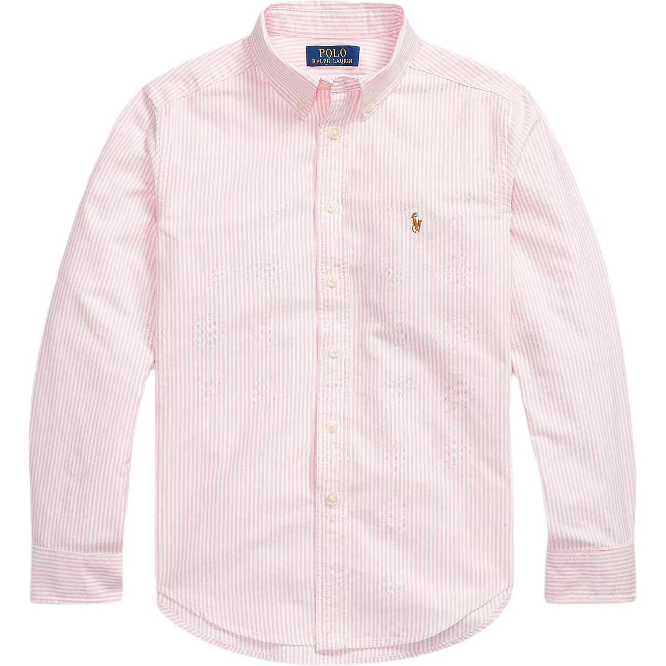 Детская рубашка Polo Ralph Lauren розовая