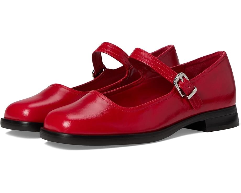 Туфли на плоской подошве Steve Madden Delancy, цвет Red Leather