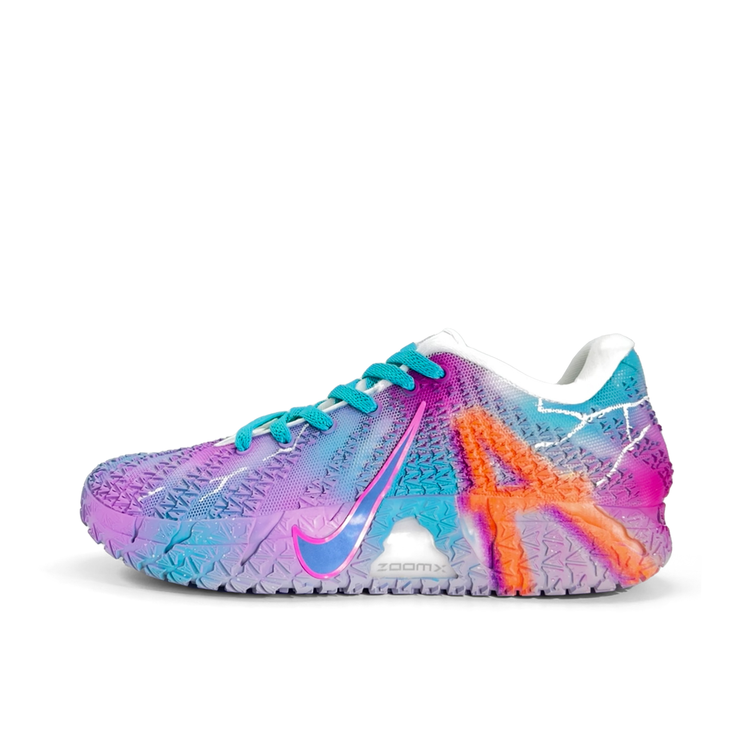 

Nike Кроссовки баскетбольные Ja Morant 3 с амортизацией и поддержкой низкие унисекс Blue