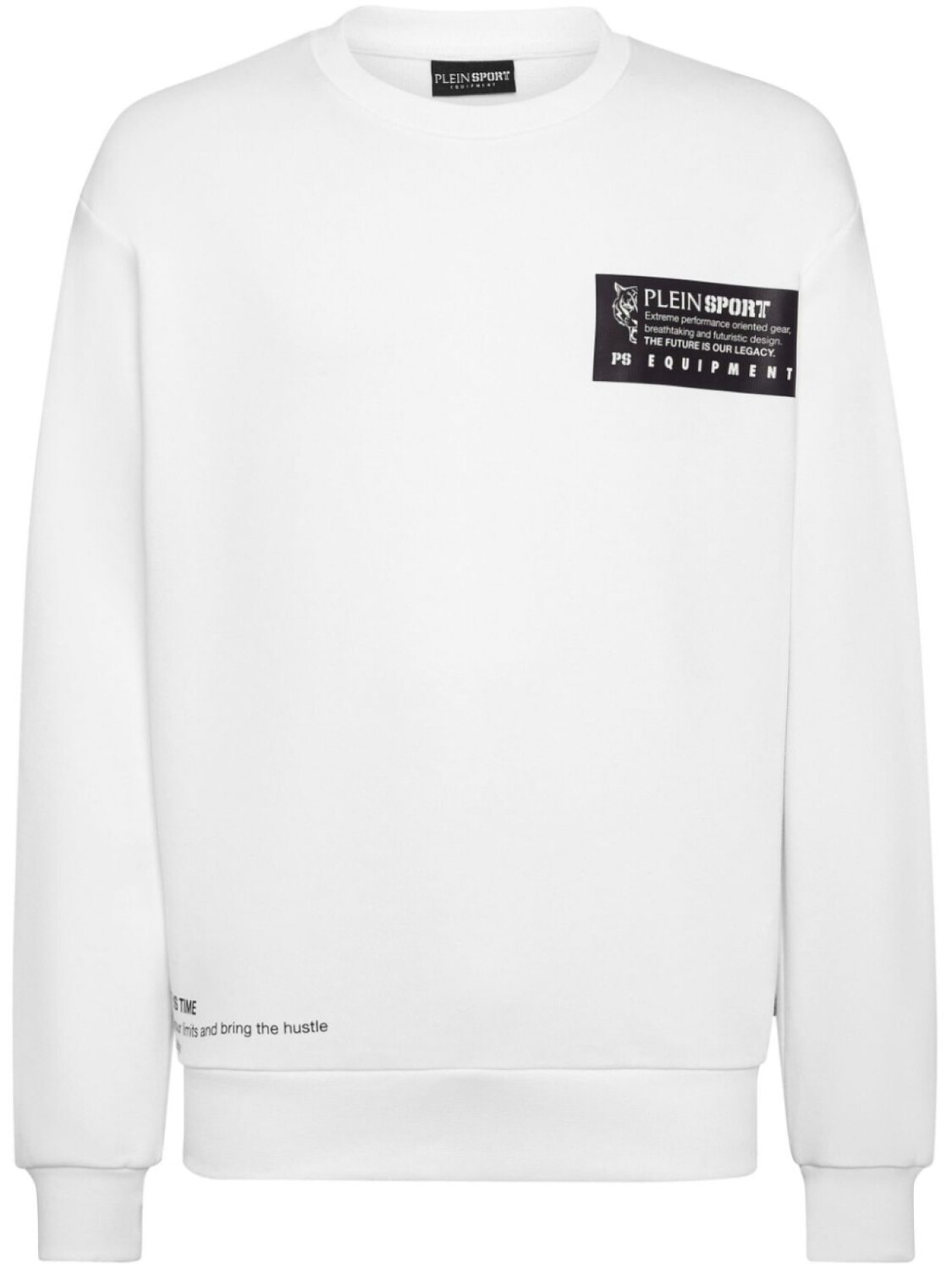 

Plein Sport толстовка с логотипом, белый