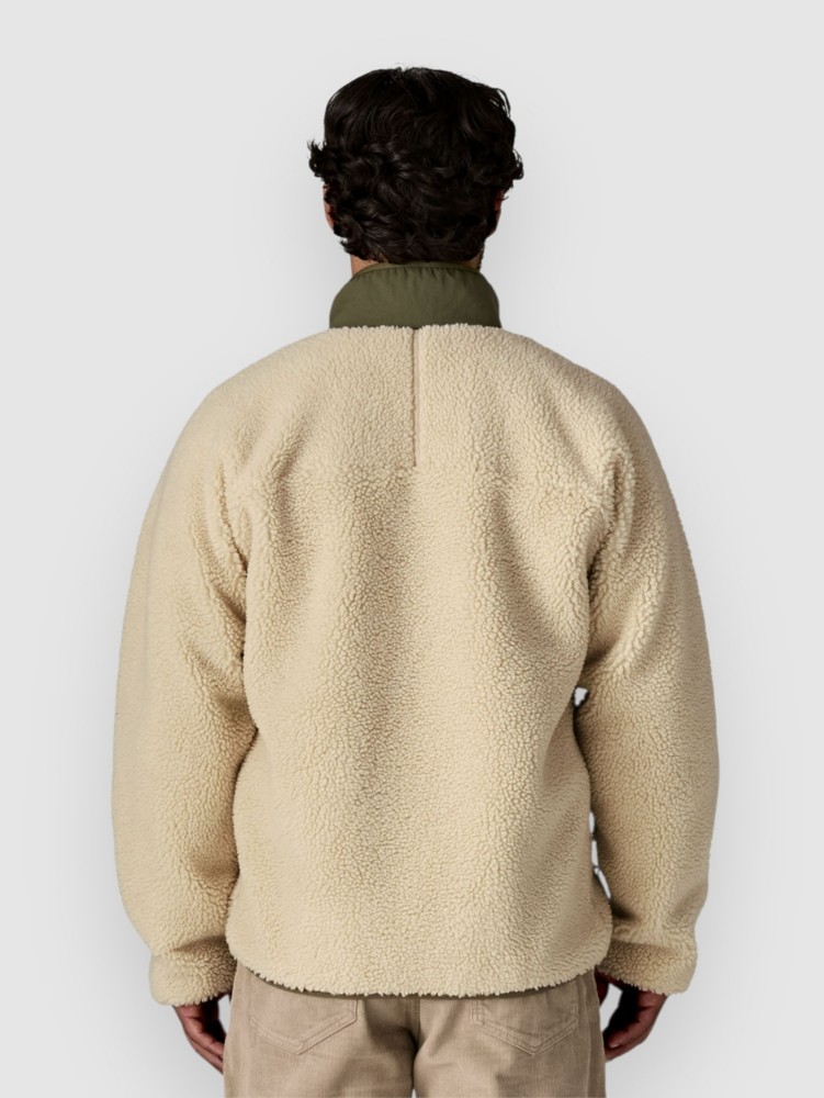 Зимняя куртка Patagonia Classic Retro-X Jacke, dark natural w/basin grn — фото 2