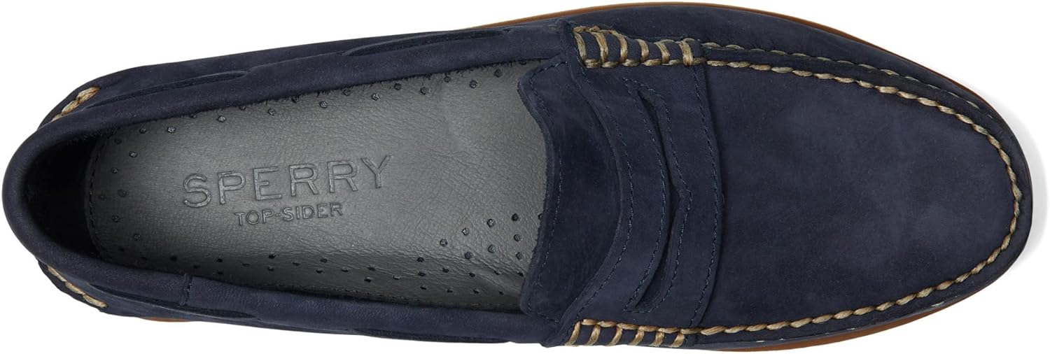 Мужские оригинальные лоферы Sperry, темно-синий — фото 2