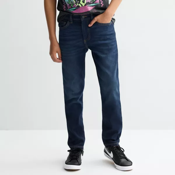 

Джинсы Flexwear Skinny Fit для мальчиков 7-20 лет Sonoma Goods For Life, цвет dark wash