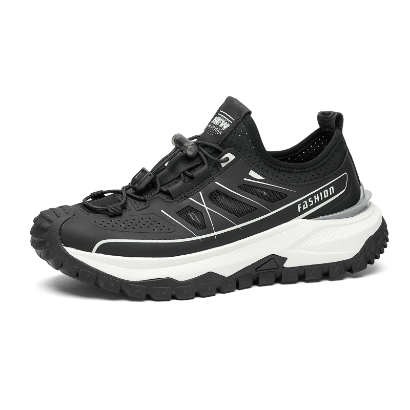 

Детские противоскользящие повседневные кроссовки унисекс Wooden Rabbit, черный