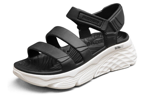 Сандалии ultra flex casual sandal black Skechers, черный — фото 3