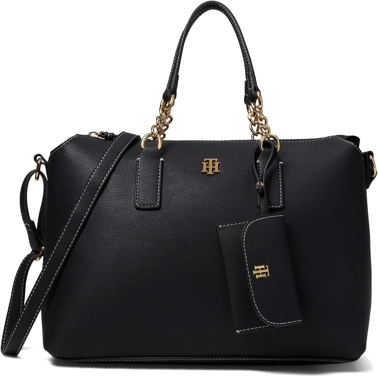 

Сумка-саквояж Tommy Hilfiger Brielle Ii Convertible Tz Satchel W/Hangoff, Black, Черный, Сумка-саквояж Tommy Hilfiger Brielle Ii Convertible Tz Satchel W/Hangoff, Black