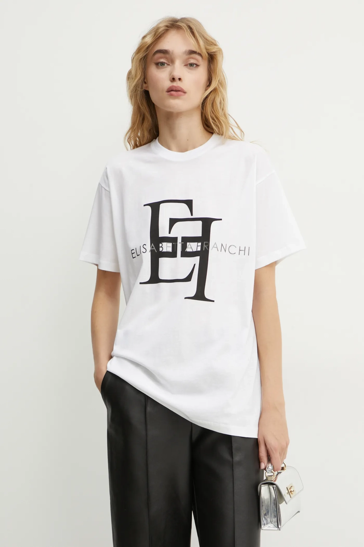 

Футболка Elisabetta Franchi, белый