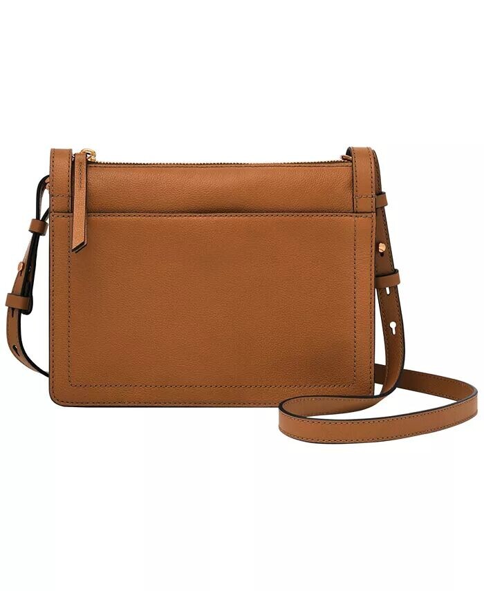 

Сумка через плечо Taryn из кожи Fossil, коричневый