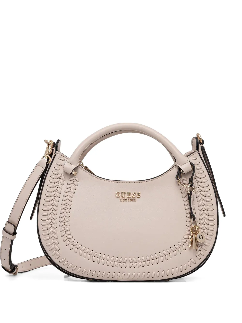 

Сумка-тоут Tatum с подвеской Guess Usa, нейтральный