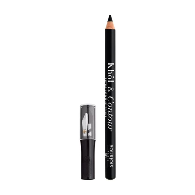 

Карандаш для подводки глаз Khol & contour с точилкой Bourjois, 1,2 гр (001)