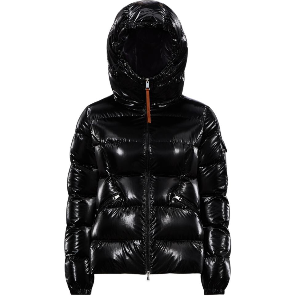 

Пуховик женский черный Moncler